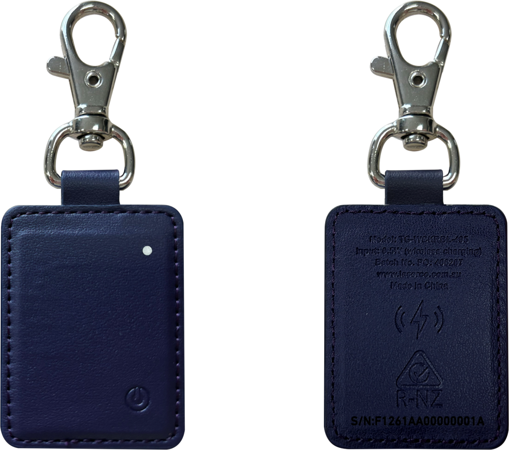 Laser Mini Smart Tag with Wireless Charging Navy Blue