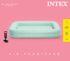 Intex Kidz Inflatable Travel Bed set with Hand Pump - Stars. Great for Travel 66810