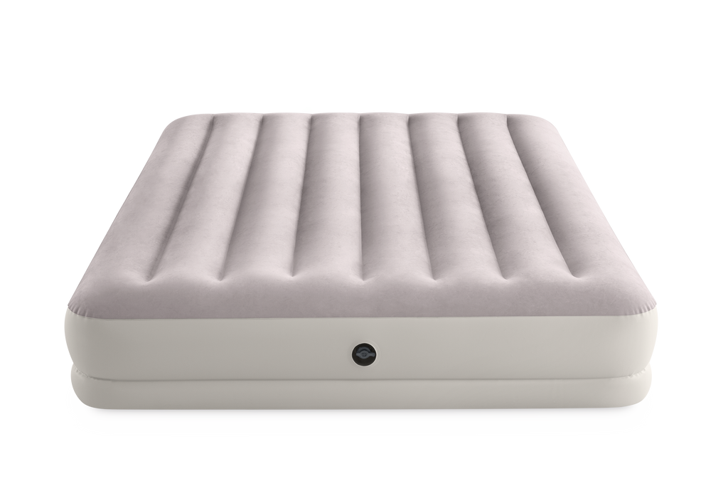 Intex Queen Dura-Beam Prestige Mid-Rise Airbed w/ USB150 Pump- 64179