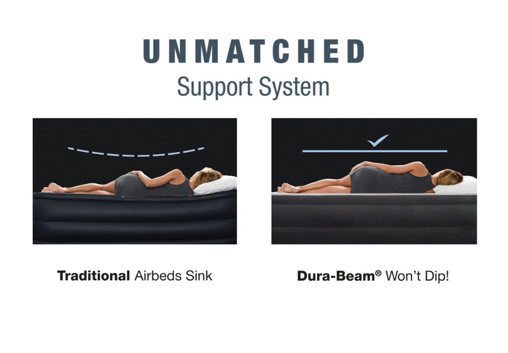 Intex Single (Twin) Deluxe Air Bed 46cm 64412