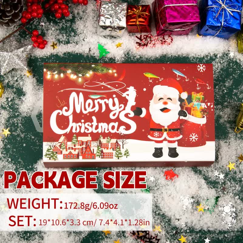 Fishing Lures Tackle Set for Fisher Men, Father, Granpa, Boys - 2026 Christmas Surprise Gift 78pcs