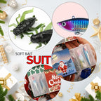 Fishing Lures Tackle Set for Fisher Men, Father, Granpa, Boys - 2026 Christmas Surprise Gift 78pcs