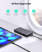 AUKEY Sprint X 20000mAh 30W PD 3-Port USB-C Power Bank with PPS – PB-Y42