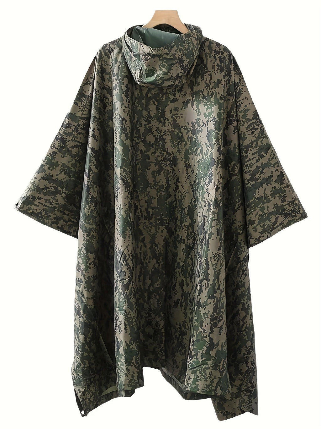 Camouflage 迷彩 Camouflage rain poncho, waterproof poncho Australia, outdoor rain gear, camping poncho, hiking poncho, bushwalking poncho, hunting poncho, emergency poncho