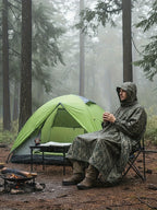 Camouflage 迷彩 Camouflage rain poncho, waterproof poncho Australia, outdoor rain gear, camping poncho, hiking poncho, bushwalking poncho, hunting poncho, emergency poncho