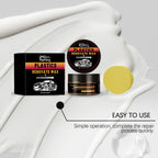 Car Plastic Renovate Wax Australian Car Care Plastic Restoration Wax Car Trim - White - Size 100g-2pcs