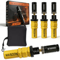 4X4 Tyre Deflator Automatic Valve Stems Adjustable Tyre Pressure Off-Road Tyre - Yellow - Size 2 sets-8pcs
