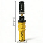 4X4 Tyre Deflator Automatic Valve Stems Adjustable Tyre Pressure Off-Road Tyre - Yellow - Size 2 sets-8pcs