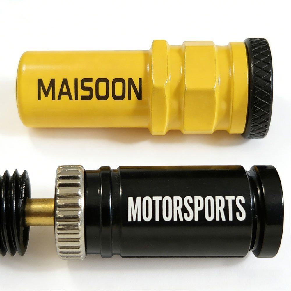 4X4 Tyre Deflator Automatic Valve Stems Adjustable Tyre Pressure Off-Road Tyre - Yellow - Size 2 sets-8pcs