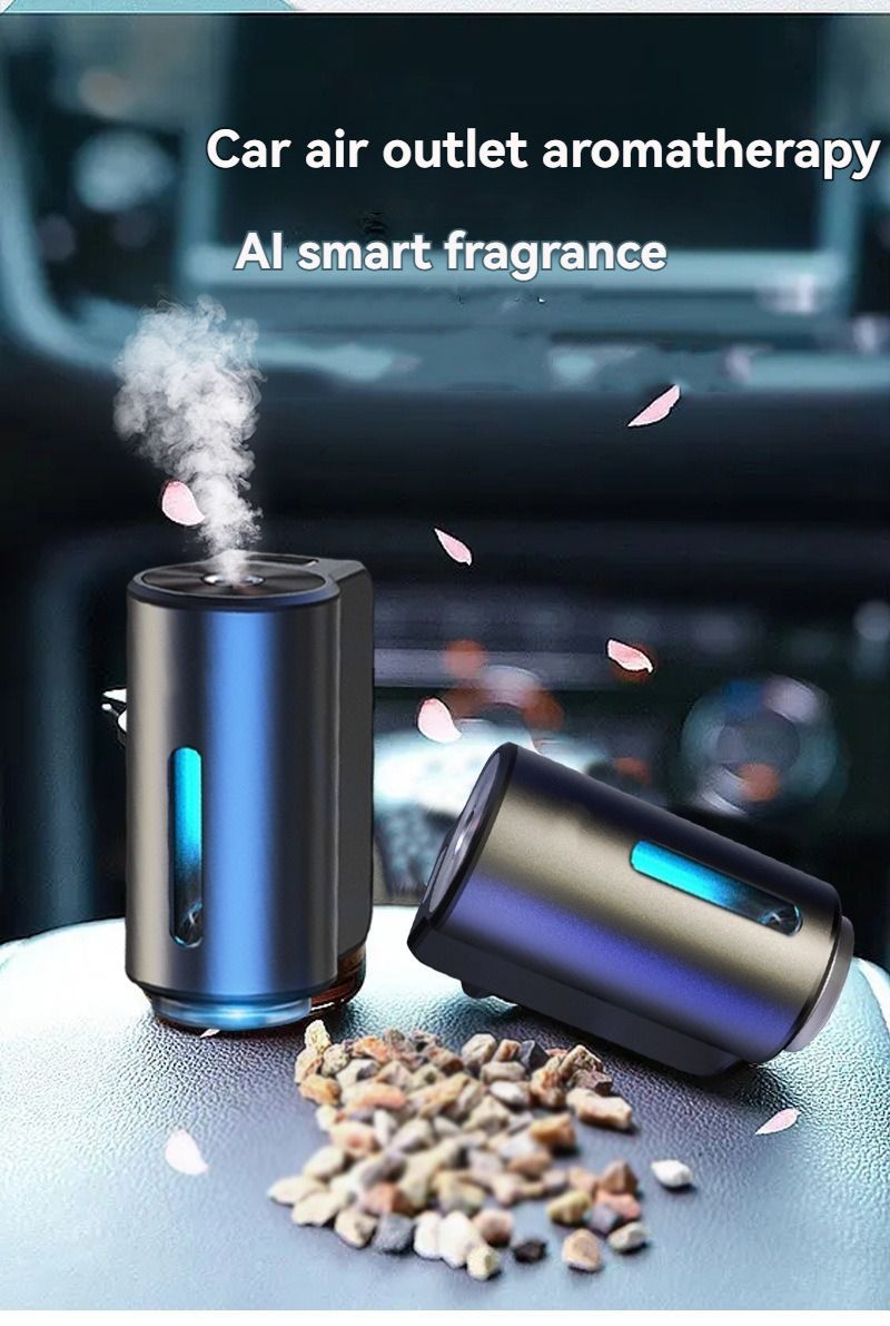 Car Aroma Diffuser Adjustable Settings Essential Oil Diffuser For Car Car - Green - Size Gulong