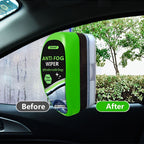 Car Anti Fog Wiper 2 Pack Anti Fog Agent Oil Film Remover Car Window Cleaner - Green - Size 01