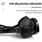 Professional adult small face free diving mask snorkeling mask box set, high-definition tempered glass electroplated lens, no / with camera bracket base snorkeling mask, small face fishing hunting snorkeling seaside play mask equipment
