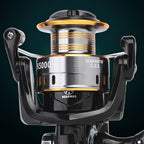 BILLINGS EK 7000 series, 5.2:1 gear ratio, maximum drag force 26LB, aluminum alloy metal line cup, spool reel, suitable for freshwater and seawater