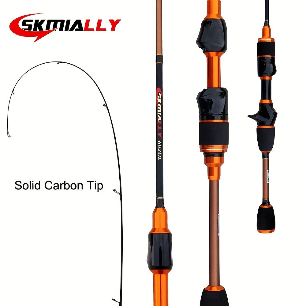 Ultra-light carbon micro-mouthe fishing rod UL1.8m ultra-soft Gun handle rod handle slightly far casting whitefish fishing rod