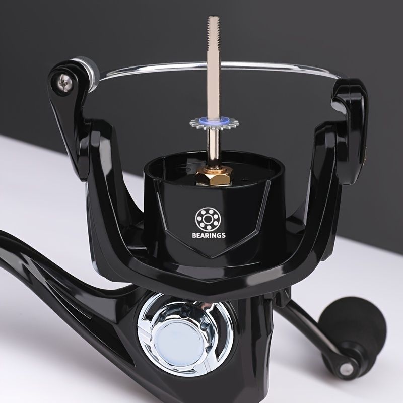BILLINGS EK 3000 series, 5.2:1 gear ratio, maximum drag force 26LB, aluminum alloy metal line cup, spool reel, suitable for freshwater and seawater
