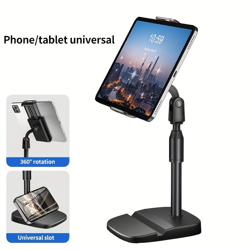 **Telescopic Rotating Live Stream Tripod: Adjustable Height, Multi-Angle Shooting, Stable and Portable**