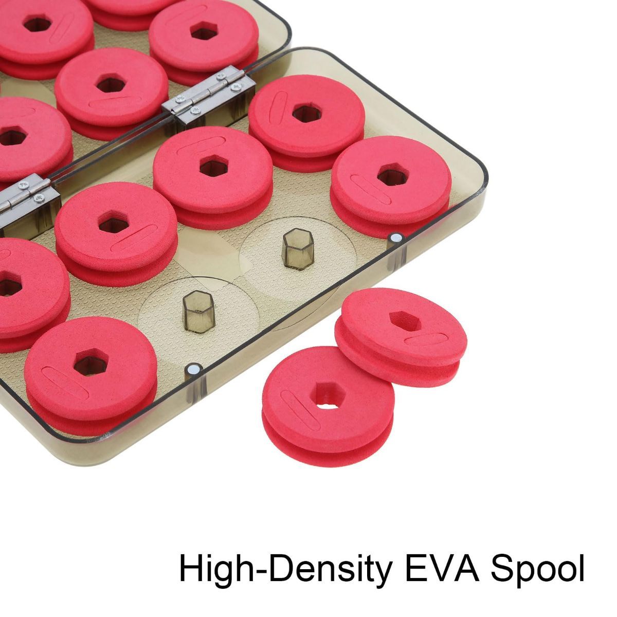 16pcs Fishing Foam Spools & Board - Fishing Line Organizer Accessories