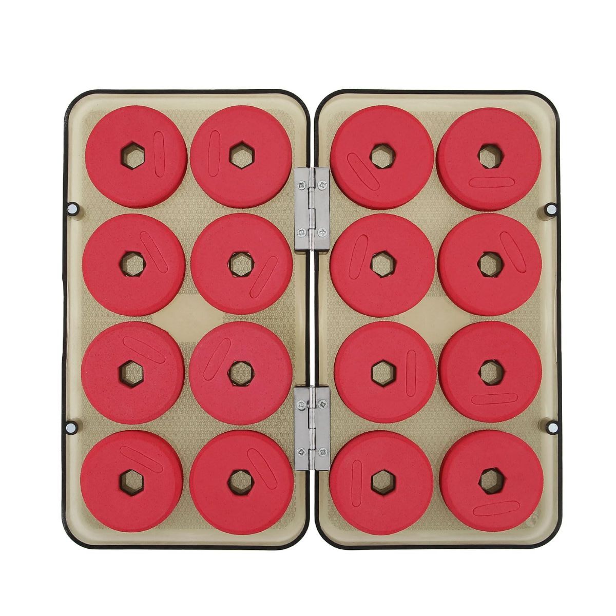 16pcs Fishing Foam Spools & Board - Fishing Line Organizer Accessories