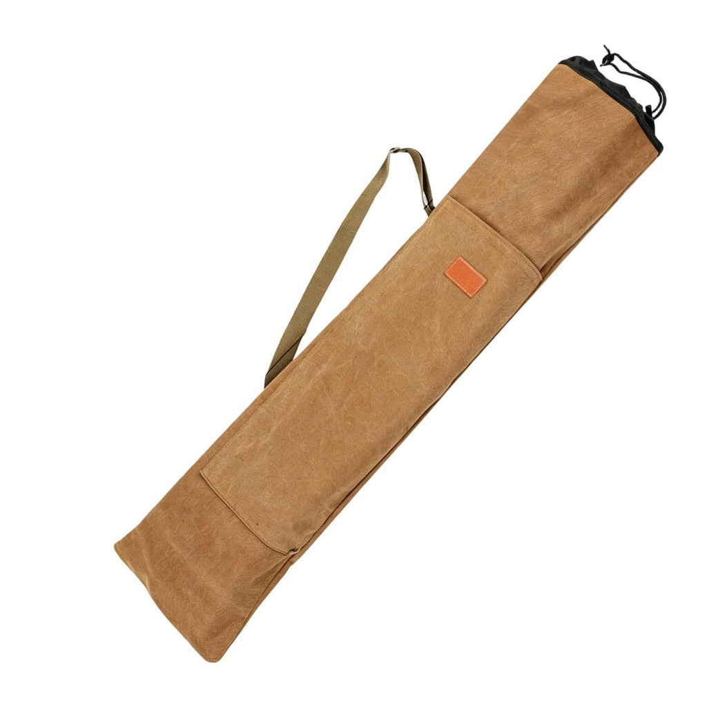 120cm Rod Case Angling Rods Bag, Folding Rod Carry Large Capacity Fishing Rod Case, Angling Rod Bag, Fishing Umbrellas Carry Bag for Camping Hiking - Green - Size 120cm