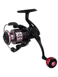 HB-2000 Reel Carp Fishing Reel Featuring Chrome Plated Line Cup And 5 21 Gear Ratio With CNC Interchangeable Handle - Black