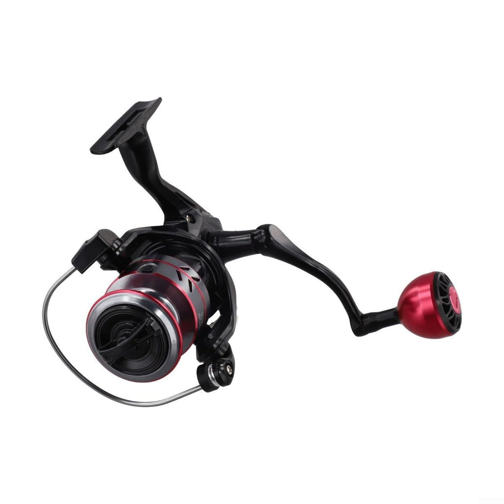 HB-4000 Reel Carp Fishing Reel Featuring Chrome Plated Line Cup And 5 21 Gear Ratio With CNC Interchangeable Handle - Black