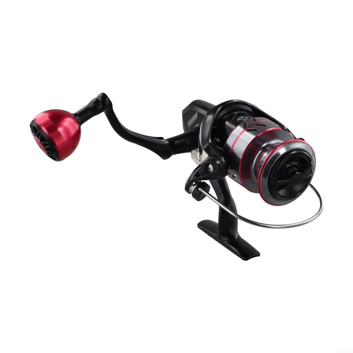 HB-6000 Reel Carp Fishing Reel Featuring Chrome Plated Line Cup And 5 21 Gear Ratio With CNC Interchangeable Handle - Black