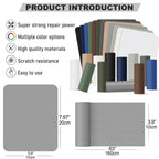 8 Pieces 7.87 x 5.9 inch Nylon Repair Patches Nylon Fabric Patch Self-Adhesive Fabric Repair Tape Waterproof Lightweight Outdoor Gear Patch Kit for Down Jacket Clothing Tent Bag - Beige - Size 8 Pieces