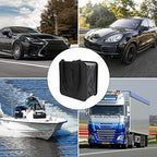 1Pack Foldable Waterproof Car Trash Can, Small | leakproof liner, hanging storage-bag design, fits most cars, SUVs, and trucks, car interior accessories - Black - Size 1Pack