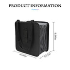 2Pack Foldable Waterproof Car Trash Can, Small | leakproof liner, hanging storage-bag design, fits most cars, SUVs, and trucks, car interior accessories - Black - Size 2Pack