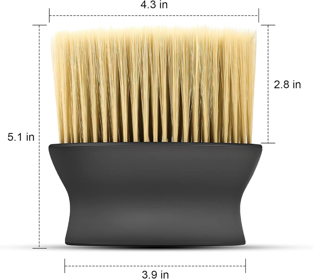 Yellow & Black Car Detailing Brush Set (2-Pack): Soft Bristle Dust Cleaners for Air Vents, Dashboard & Home Use
