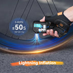 Pro Mini Electric Bike Pump Cordless Tire Inflator