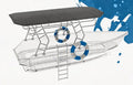5.6m (12-Person) Smart Electric Power Transparent Boat