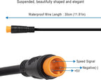 Thumb Throttle Waterproof Controls The Accelerator Compatible with Kaabo Wolf Warrior/King GT Pro Electric Scooter Replacement Accessories, Black