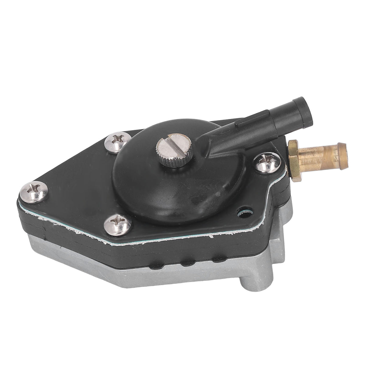 Outboard Fuel Pump with Gasket 438556 Replacement for Johnson Evinrude 20-140HP Boat Motor—max