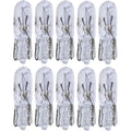 10 pcs T5 12V 1.2W DAshboard Light Bulbs