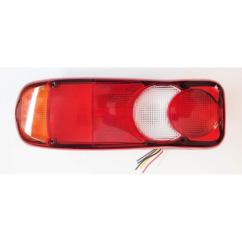 2 pcs Tail Lights Lamp For Truck, Tipper, Tractor, Trailer, Chassis - Universal Bulbs Working In 12V And 24V