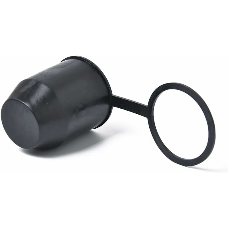 Car Towbar Ball Cover, 50Mm Universal Towbar Ball Cover Tow Hook Caps Universal Trailer Ball Cover With Ring