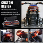 Multifunctional Motorcycle Tail Light 12V Universal Waterproof LED Brake Light Driving Lights Turn Signals For