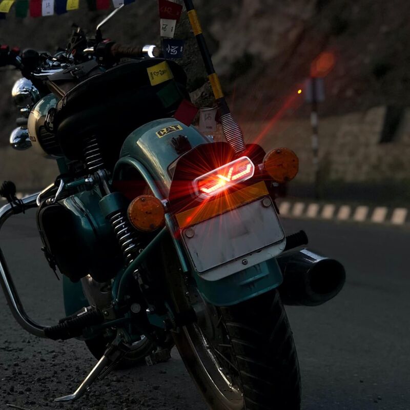 Multifunctional Motorcycle Tail Light 12V Universal Waterproof LED Brake Light Driving Lights Turn Signals For