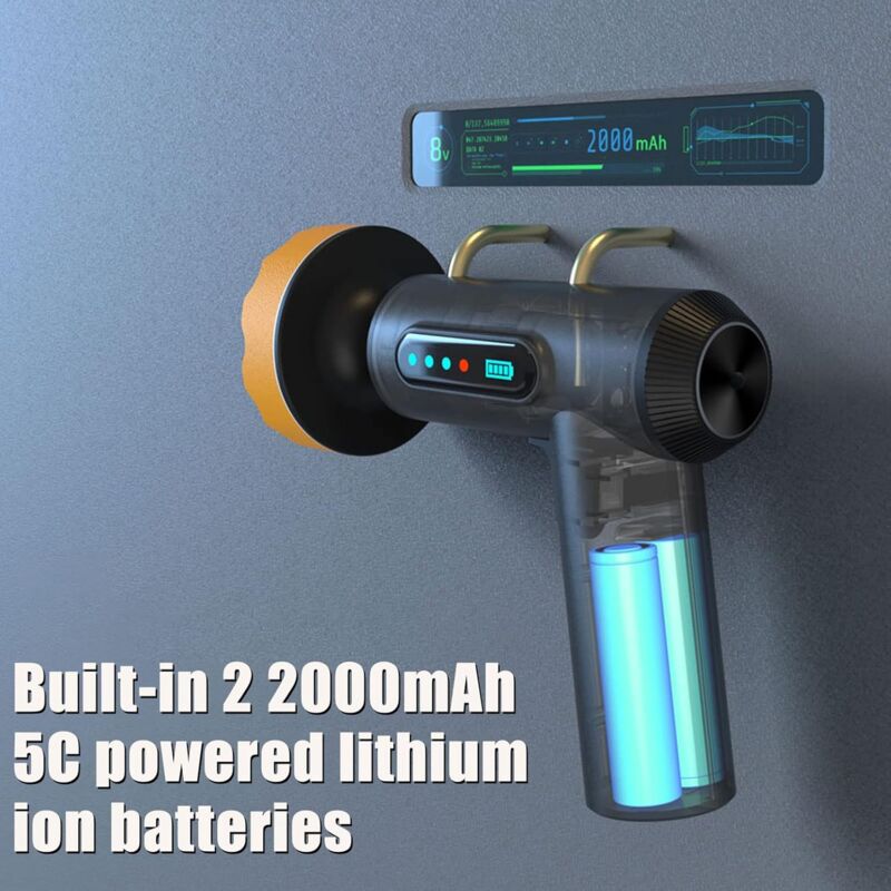 Portable Waxing Polisher With Polishing Pad, Polisher With 2000Mah Lithium Battery Brushless Polisher