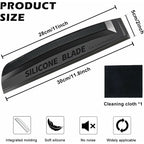 Car Silicone Squeegee - Silicone Scraper For Car: Silicone Squeegee, Car Squeegees, Window Wiper For Car Body And