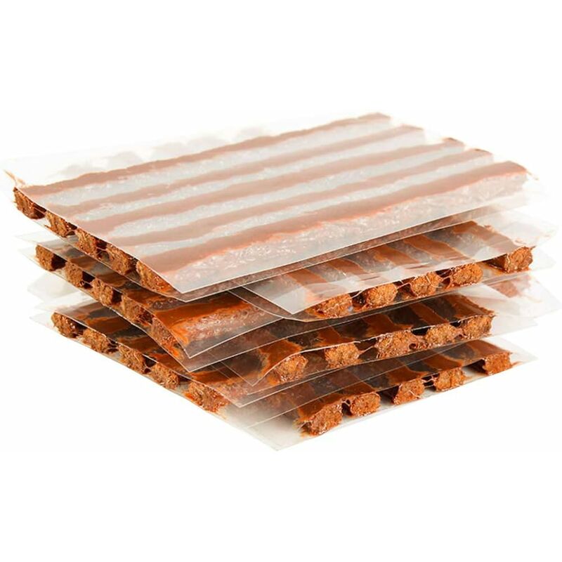 25 pcs Tubeless Tire Repair Strip Cords Kit Plug Tool Rubber Quick Recovery Tyre Wheel Glue Car Motorcycle Automobile