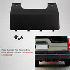 Tow Hook Cover, Rear Trailer Tractor Eye Cab Hook For Bumper Car Lr3 05-09 Lr4 10-12 Dpo 500011Pcl
