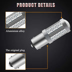 4 X 1156Ba15S LED Bulb Red Super Bright 6000K 5630 33 Smd Backup Light Parking Reverse Position Rear Fog Light Bulb 12V