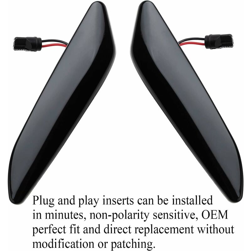 2X Side Indicator Lights Compatible With Fiat Tipo Alfa ROmeo 156 147 Lancia Ypsilon Iii Delta