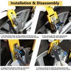Snow Chains 6Pc Suitable For 165-275Mm