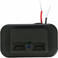 Dual Usb Car Charger Socket 12V 24V 3.1A For Motorcycle Rv Truck Atv Boat Car Camper Usb C Extension Cable Universal