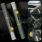 3 In 1 Multifunctional Car Cleaning Brush, Dust Remover, Tire Stone Hook, Window Breaker Hammer. Feather Duster Brush