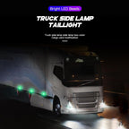Trailer Lights, Side Marker Lights Rectangular Clearance, Dustproof Accessory For Night Safety, Pickup Truck Trailer