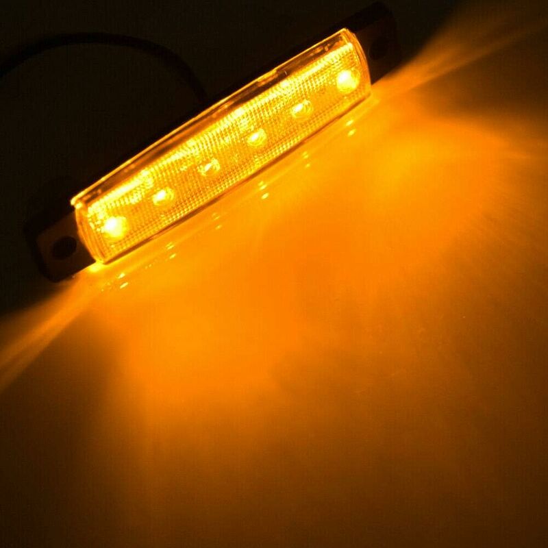 Truck Side Marker Lights 10 pcs LED Side Marker Lights Side Marker Lights Dc 12V LED Side Marker Lights Lamp Truck